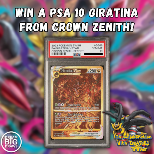 Giratina crown zenith GG69 PSA 10