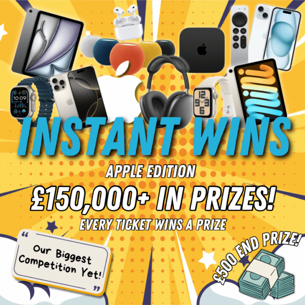 Instant wins apple edition