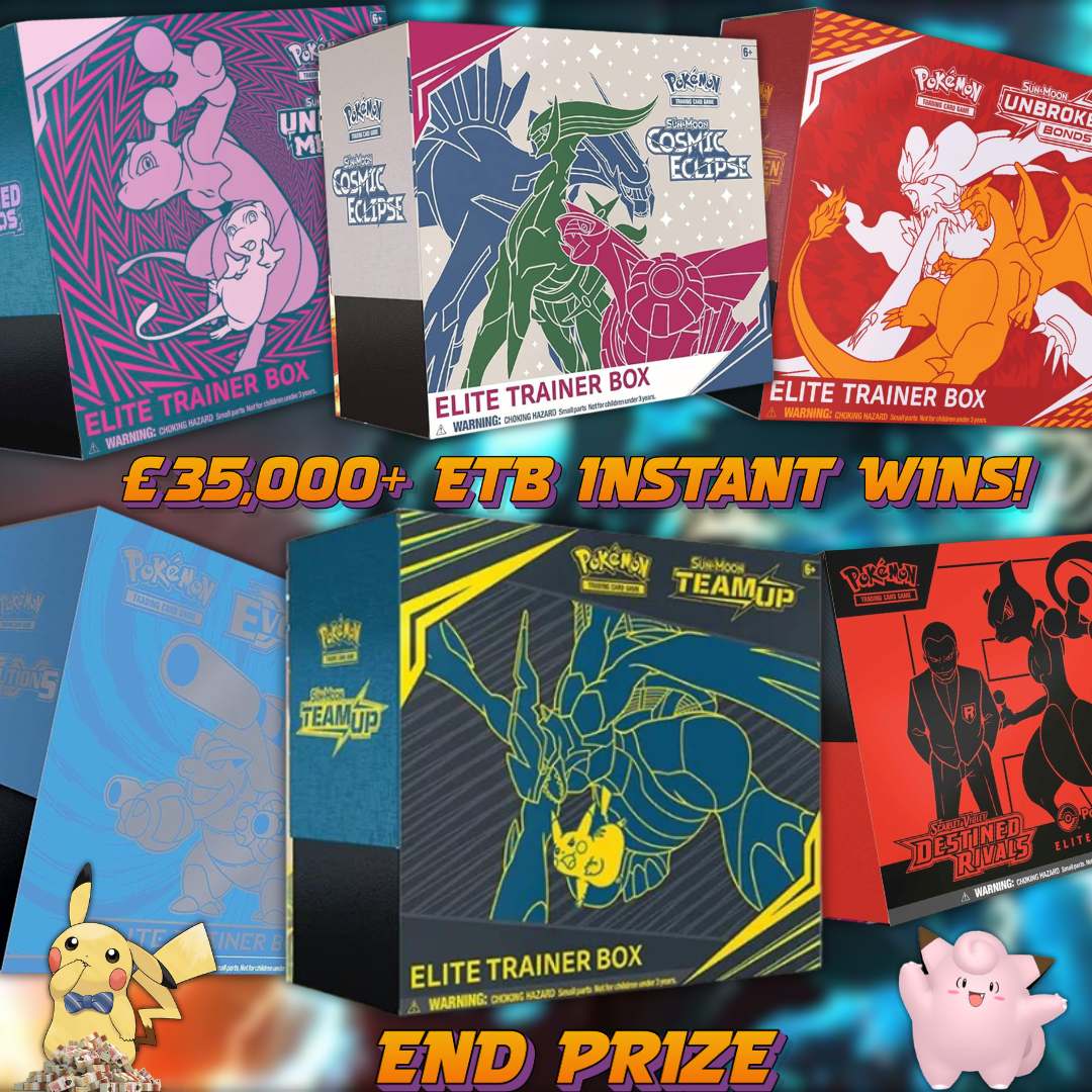 Sun & Moon Team Up ETB + £35K ETB Instant Wins!