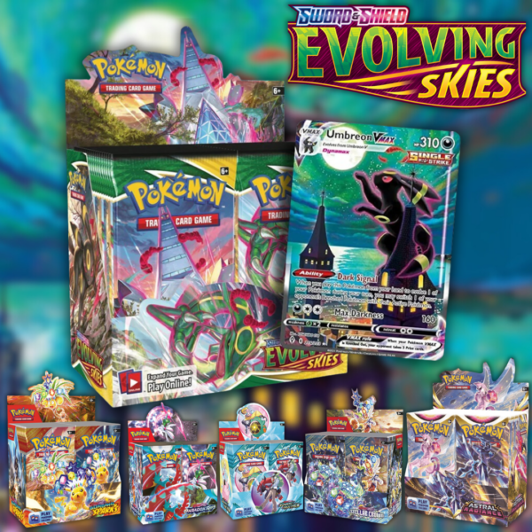 Evolving Skies Booster Box + £10,000 Instant Wins!